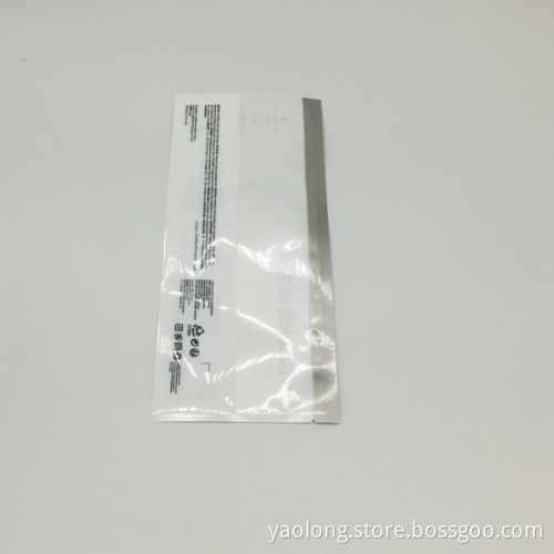 Clear peinted low density PE bag